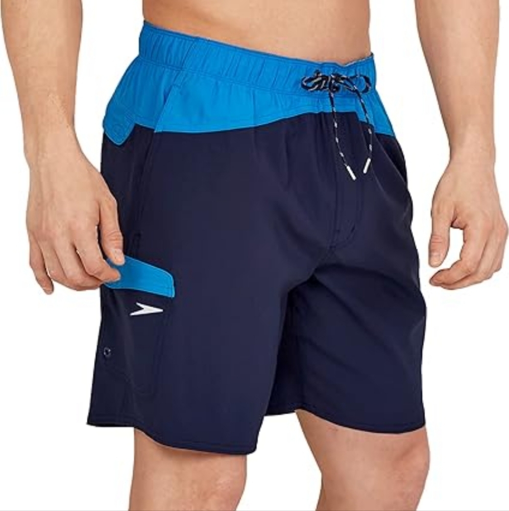 Speedo Men Swim Trunk Sport SZXXL Esmeral Green Surf‎ Bermuda